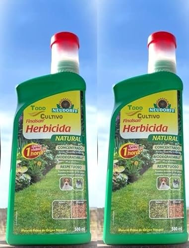 Herbicida Acido pelargonico 1LITRO (2X500)(Tratamiento para 60 litros) Finalsan. Herbicida natural de rápida y total eficacia. Sustituto de origen natural del Glifosato