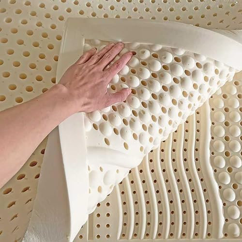 NaKeah 100% natürliche Latexmatratze, atmungsaktive super weiche, Faltbare Dicke Tatami -Matratze für einzelne Doppel -Gäste -Schlafzimmer,2.5cm,150x200cm