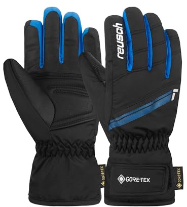 Reusch Tommy Gore-TEX Junior varm, vattentät, vindtät och ventilerande vinterhandskar fingerhandskar skidhandskar snöhandskar för barn ungdomar flickor och pojkar