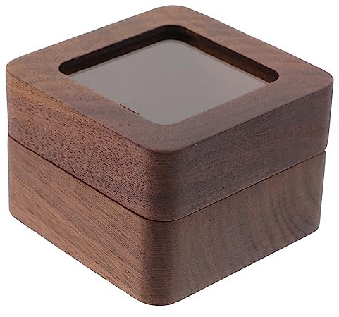 TOPBATHY Lot De 4 Boîtes De Rangement Élégantes En Bois Pour De Mariage