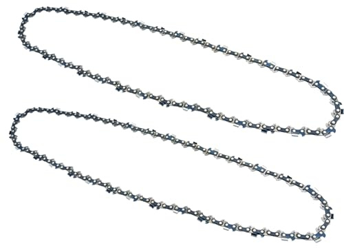 2 Pack，AC1800 18 Inch Chain Saw Chain for EGO Power+ CS1800 CS1804 Chainsaw, EGO Chainsaw 18 Inch Replacement Chain, Ego Chainsaw Parts, 62 Drive Links, Safe and Reliable