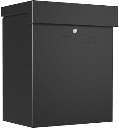 Paketbox Sabian Schwarz mit Paketschlitz