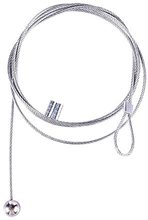RORPOIR Magnetisches Fotoseil 2 Stück 1,5m mit Kabel für Wanddekoration Fotos Aufhängen Rückstandsfrei Vielseitig