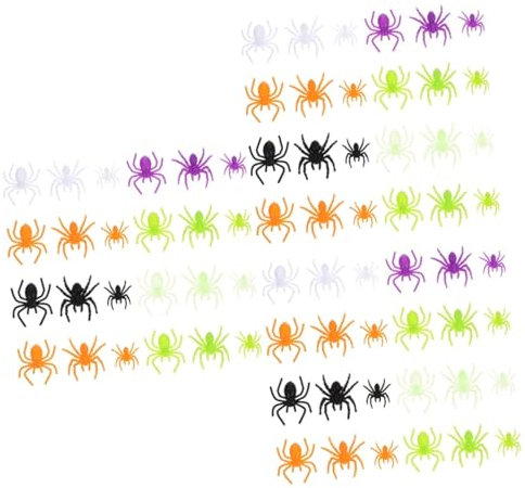 VICASKY 600stücke Realistische Plastikspinnen Für Halloween Gruselige Partydekorationen Und Prank Requisiten Für Spukhaus Und Feierlichkeiten