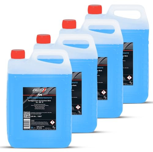 Scheibenreiniger vorgemischt Frostschutz 4X 5L CAR1® Scheibenfrostschutz Neuer Duft