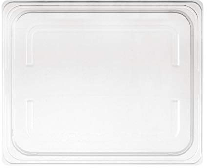 Nisbets Essentials 1/2 Gastronorm - Coperchio trasparente in polipropilene, lavabile in lavastoviglie, 325 x 265 mm