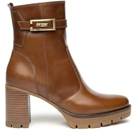 Nero Giardini I514853D Stivaletti Donna in Pelle - Cuoio 36 EU