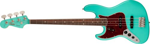 Fender American Vintage II 1966 Jazz Bass Lefthand RW Sea Foam Green - Linkshänder E-Bass