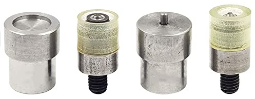 Metal Dies Mold Double Cap Rivets Snap Eyelet Fastener Buttons Installation Tools,20mm(201) Snap Mold