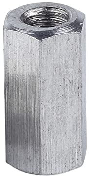 5 Stück M3 M4 M5 M14 M16 M18 M20 Edelstahl Sechskant Sechskant Verlängerungsstange Kupplungsmutter Verbinden Abstandsgelenk Rohrmutter (Color : Silver_M20 x 30 x 60 (1pcs))