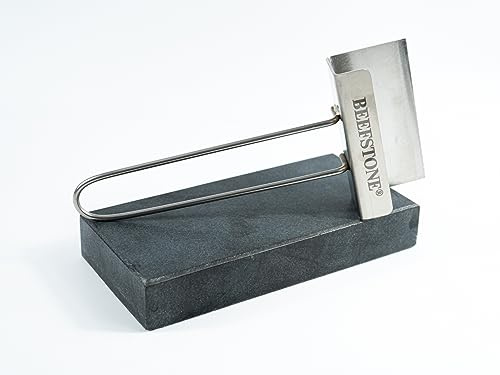 BEEFSTONE Outil de levage pour pierres de lave - Pour transporter en toute sécurité les pierres de lave chaudes des modèles Uno et Due - 100 % acier inoxydable - Accessoire d'origine