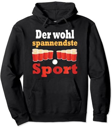 Beerpong Herren Bier Pong Bierpong Pullover Hoodie