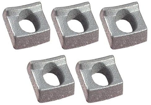 A.A 5 Pack Wheel Rim Clamp Wedge for Mobile Home, Lowboy Construction Trailer (5)