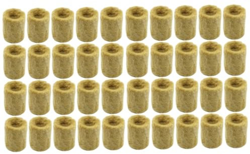 INOOMP 2 Sets Hydrokultur-keimungsset Wachstumswürfel Starterblätter Für Stecklinge Wurzelloser Anbau Pflanzenvermehrungsblöcke 100 Stück * 2
