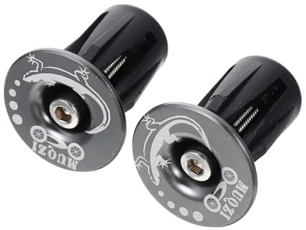 HANABASS 2 Paar fahrrad lenker stecker Lenkerstopfen mit guter Textur Lenkerstecker für Fahrräder Fahrrad Lenkerstopfen Mountainbike Lenkerstopfen Fahrradlenkerstecker Fahrradstangenenden