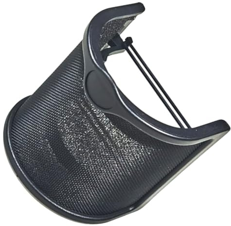 Mikrofon Popfilter aus Metall für Live Broadcast und Aufnahme | Schwarzer Metallgitter Windschutz, Blockiert Wind und Plosivlaute, Schützt die Membran und Verlängert deren Lebensdauer