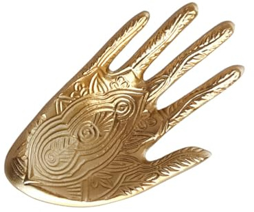 DEARMAMY Schmuckständer weibliche Schaufensterpuppe Hand Ausstellungsständer für Armbandhalter decorations ornamente schminktisch deko Armband-Präsentationsständer Regal Harz Golden