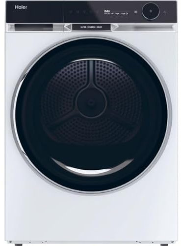 Haier X Series 11 HD90-A3Q97U1 Wifi Connected 9Kg Heat Pump Tumble Dryer - White - A+++ Rated