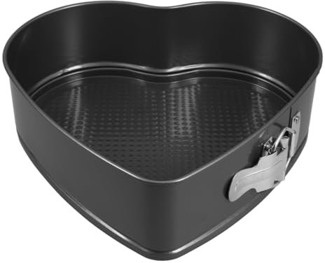 POPETPOP Teglia in Acciaio Al Carbonio Con Serratura Antiaderente Per Torte e Biscotti Resistente Alle Temperature Design Elegante Per Dolci Fatti in Casa