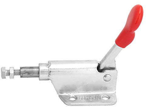 Ailgely Hand Toggle Clamp, Galvanized Iron 10mm Range Push/Pull Toggle Clamp 60kg Capacity, Sturdy & Long-Lasting, for Welding & Molding with Rock-Solid Grip