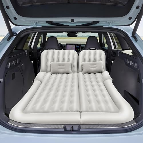 yaohaishao Auto Matratze für BMW X3 G01 2019-2024, Autobett Aufblasbare Matratze für Den Rücksitz des Autos Schlafmatratze Tragbare Isomatte für Camping,Grey