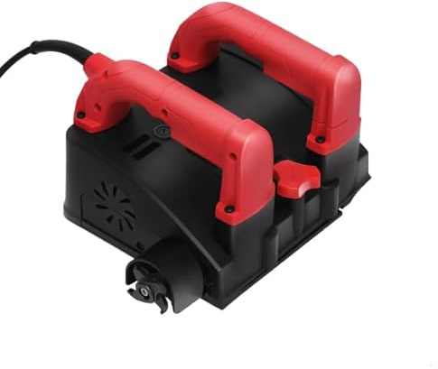 Fresadora de hormigón de 1200 W, fresa de hormigón de 4000 rev/min, 1-4 mm, sacapuntas, fresadora de pulido, fresa de remodelación para masilla