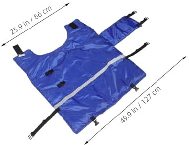 SHINEOFI Manteau D'hiver Pour Veau Couverture Imperméable Chauffe-ventre D'élevage Protection Mollet Chaud Tailles Polyvalentes Usage Extérieur Ferme Ranch