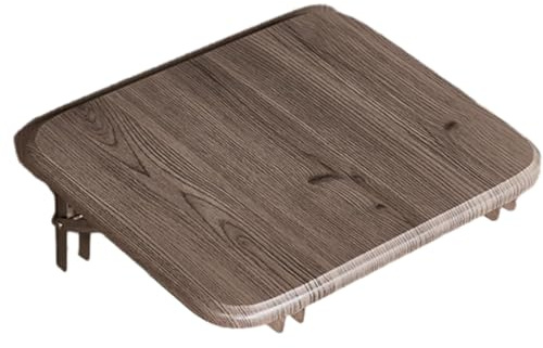 Wandmontierter Klappstuhl, unsichtbarer Schuhwechselhocker, Sitz für die Wandmontage, klappbarer Duschstuhl, maximale Belastung 170 kg(WhiteB)
