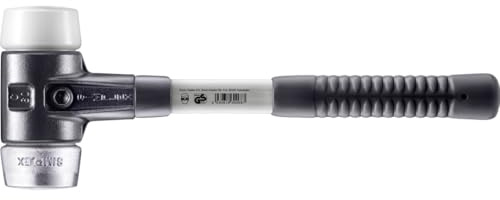 SIMPLEX-Schonhammer, Superplastik/Weichmetall; mit verstärktem Tempergussgehäuse und Fiberglasstiel | D=60 mm | 3779.060