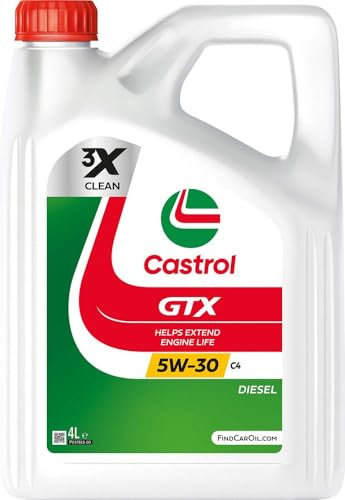 Castrol Motoröl Motorenöl Motor Motoren Öl Motor Engine Oil Benzin Diesel 5W-30 GTX C4 4L