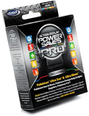Action Replay 3DS PowerSaves Pro 2018 Box Edition (Nintendo 3DS XL/3DS & 2DS, New 2DS XL, New 2DS)