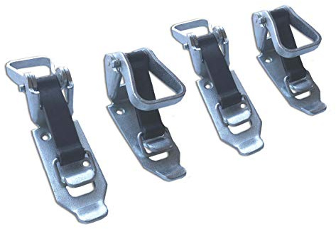 4 x Verschlusslager 60 mm Schaufelhalter Spatenhalter Axthalter Besenhalter