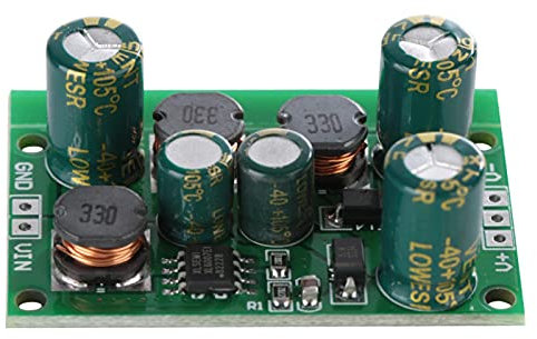 Positive Negative Voltage Converter,DC-DC Positive & Negative Voltage Boost-Buck Converter Output ±5V 6V 9V 10V 12V 15V 18V 24V,Soft-Start Function(±12V)