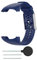 Woorea Armband, Polar M400 M430 Silikonarmband, Einstellbarer Ersatz mit Werkzeugen, Einstellbarer Ersatz-Silikonarmband