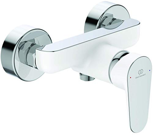 Ideal Standard BC156HO Tyria - Miscelatore doccia a parete, colore: Bianco