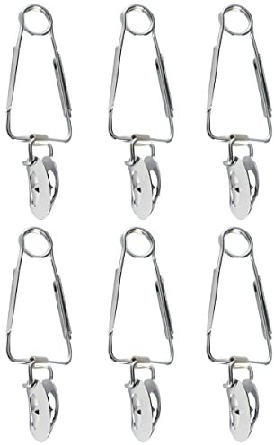 Luxshiny Stainless Steel Escargot Snail Tongs: Kitchen Cooking Tool for Kitchen Cooking and Restaurant Serving 6pcs, Silver, 16X5X4CM (120UN0553TIGK5I1457)