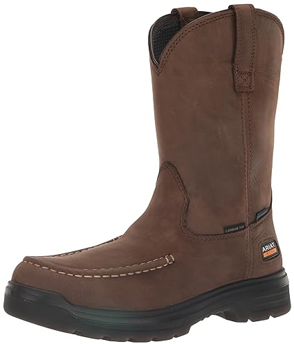 ARIAT Turbo Moc vattentät koltå arbetsstövel för män, western, mocka, 6 UK, Mocka, 38.5 EU
