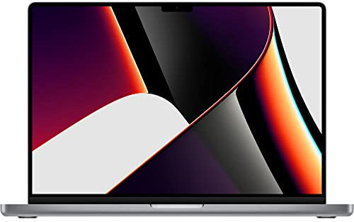 2021 Apple MacBook Pro con Apple M1 Max Chip (16 Pulgadas, 32GB RAM, 1TB SSD de Almacenamiento) (QWERTY Spanish) Gris Espacial (Reacondicionado)