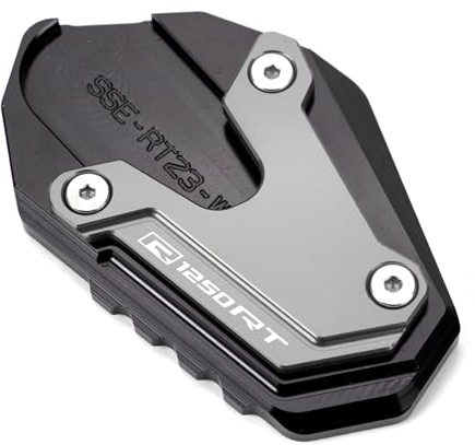 ZESIDIMO Für R1250RT R 1250 RT R 1250 RT 2022 2023 2024 Motorrad CNC Seitenständer Unterstützung Verlängerung ständer Platte Zubehör R1250 RT (Grau)