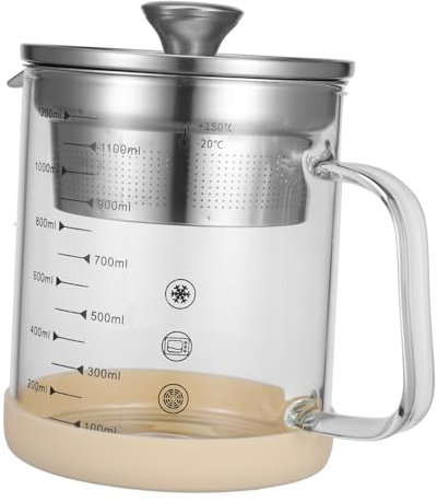Cabilock Separador De Grasa Multi- Con Colador Fino Para Contenedor De Cocina Para Filtrar Jugos Grasa y Para Yogur y Leche De