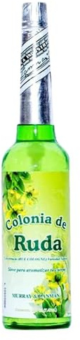 Colonia de Ruda 221ml Agua 100% Original Perú Amarilla Murray & Lanman, Botella de plástico