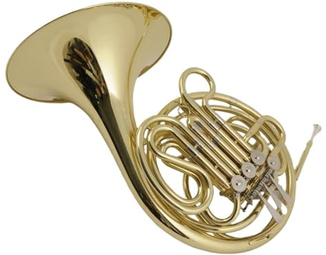 Bb Waldhorn Performance Type 4 Tasten Doppel Waldhorn Musikinstrument Für Anfänger