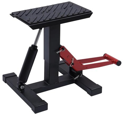 RVIFY Motorrad Hebebühne 150 Kg Motorradhebebühne, Motorradheber, Dirtbike-Hebebühne, Tragkraft 33,5–46 cm, Höhenverstellbar, Einfaches Anheben Motorradständer