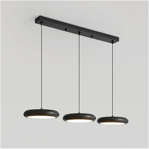 Lámpara colgante de disco de araña LED moderna, lámparas suspendidas compatibles con cocina, isla, comedor,