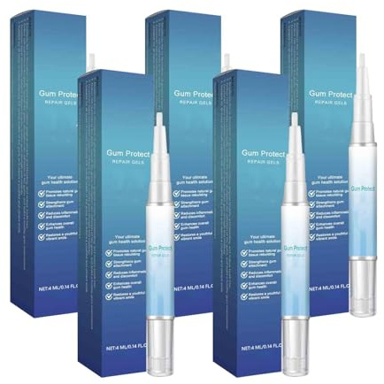 Gum Protect Repair Gel thérapeutique pour les gencives - Gel blanchiment dentaire,Gels de traitement pour la réparation des gencives - Gum Shield Therapy - Utilisation continue pour de meilleurs (5)