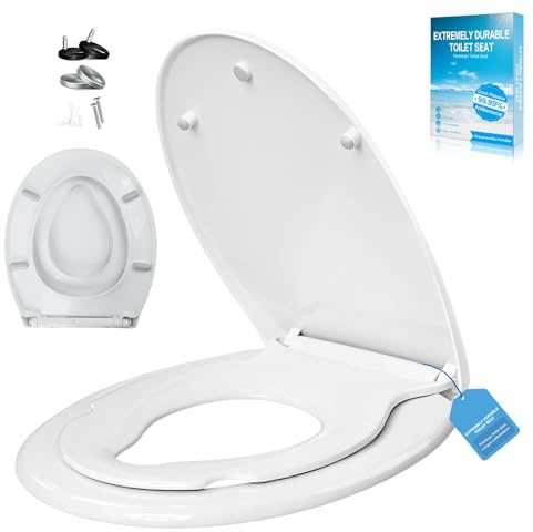 Abattant de WC Avec Siège Enfant,Antibactérien et Résistant aux UV Abattant de Wc Avec Insert Enfant, petit Abattants de WC,Facile à Monter, Jusqu'à 250 kg,Avec fonction de Déverrouillage Rapide