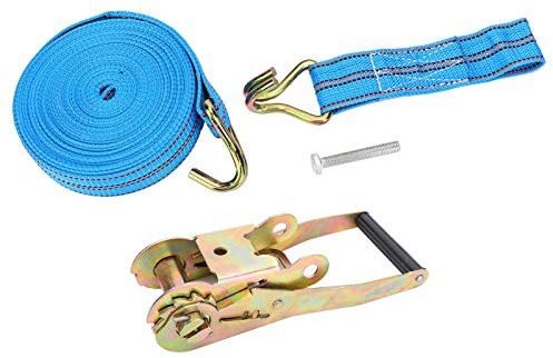 Cricchetto tirante pesante tenditore poliestere forniture industriali in lega di acciaio 10m (50 mm)