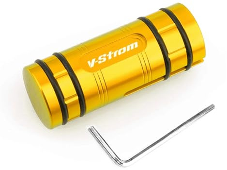 DSDOSS Extend The Gear Shift Lever for Suzuki V Strom 650 1000 1050 1050XT 800DE Vstrom DL1050 DL650 V-Strom Moto Gear Shift Lever Tip Extension Enlarger Pedal(Yellow)