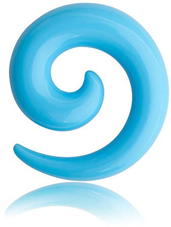 Treuheld Dehner - Schnecke - Kunststoff - Hellblau 8 mm