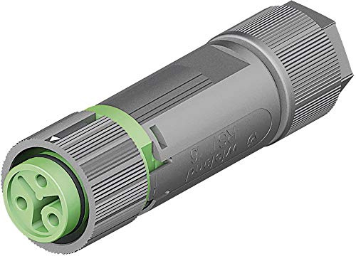 Wieland 46.031.4555.7 Rundstecker Kupplung, gerade Serie (Rundsteckverbinder): RST® Mini Gesamtpolzahl: 2 + PE 1 St.